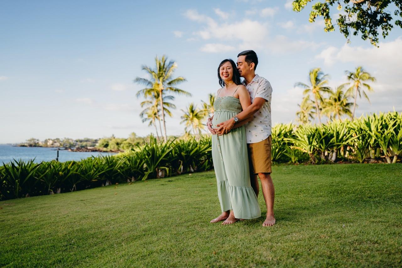 A Romantic & Candid Maui Photoshoot: Celebrating the Journey to Parenthood