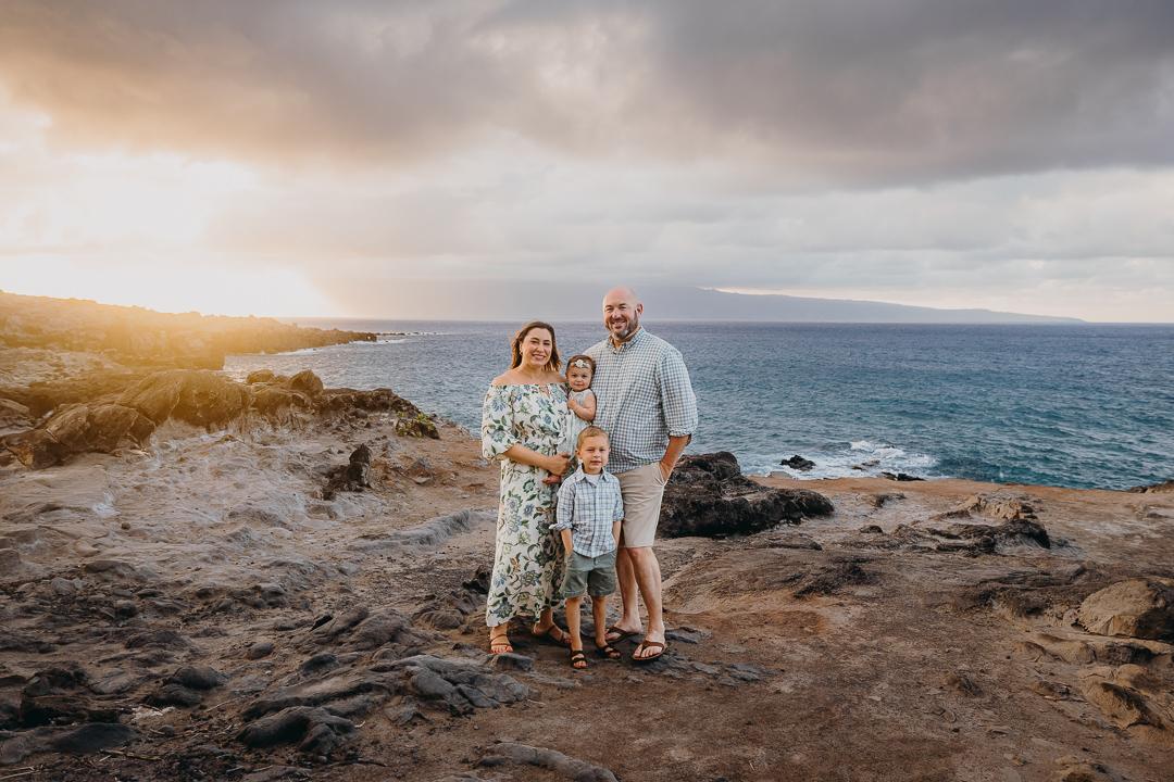 A Day to Remember: Family Photoshoot at Ironwoods Beach, Kapalua