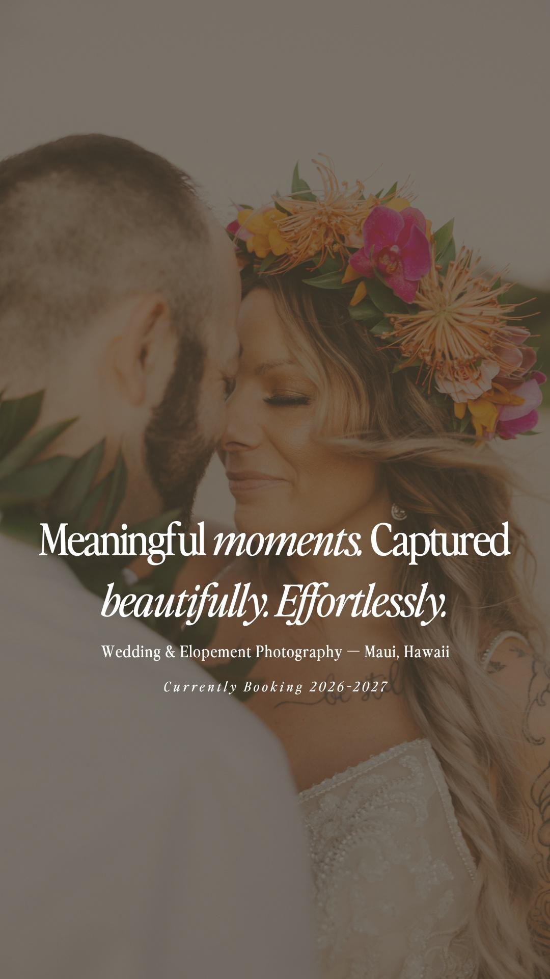 The Maui Wedding Experience